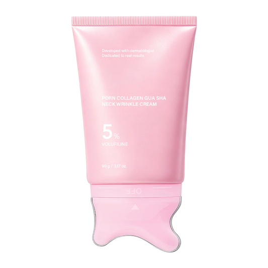 PDRN Collagen Neck Firming Cream with Gua Sha Tool