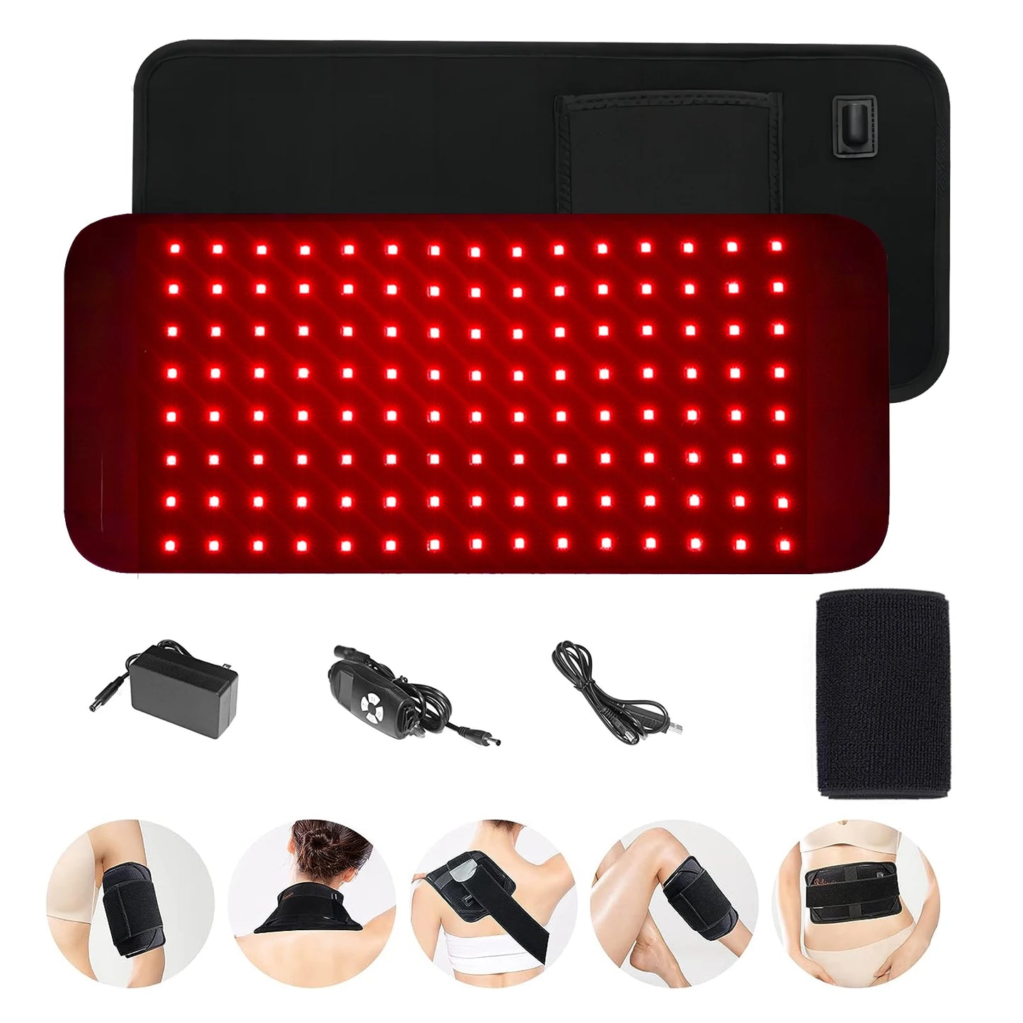 Pro 120 LED Red Light Therapy Pad — Full Body Pain Relief & Recovery