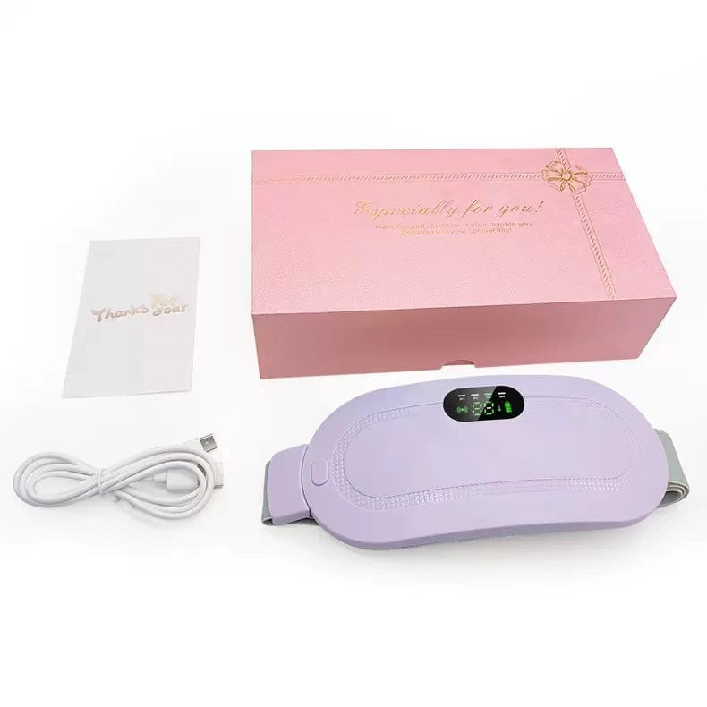Smart Menstrual Relief Heating Belt — Heat + Vibration Therapy