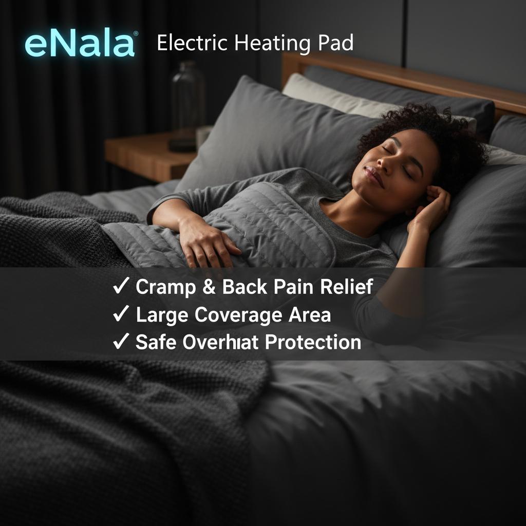 eNala Electric Heating Pad - Abdomen