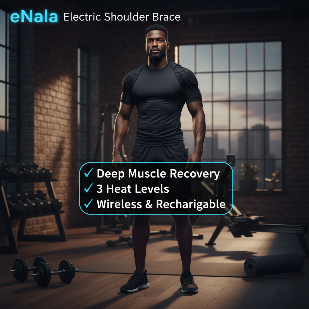 eNala Electric Shoulder Brace - Gym Recovery